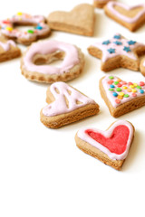 Colorful Christmas cookies
