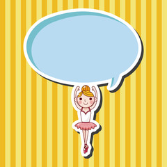 ballet dancer theme elements