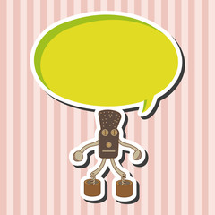 robot theme elements vector,eps