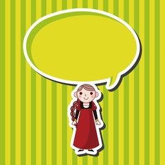 cartoon character person theme elements