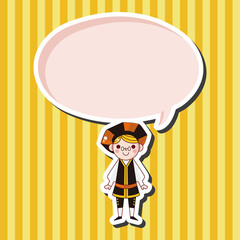 cartoon character person theme elements