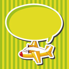 airplane theme elements vector,eps