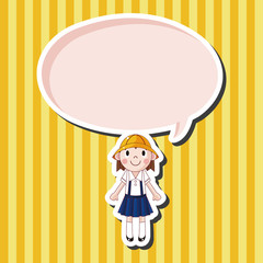 student cartoon theme elements vector,eps