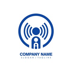 Swooshy People vector logo icon
