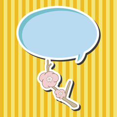 flower theme elements vector,eps