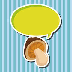 mushroom cartoon theme elements vector,eps