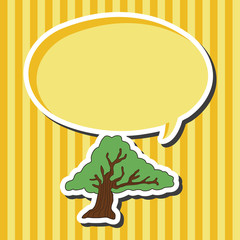 tree theme elements vector,eps