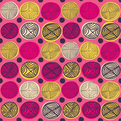 Vector seamless floral pattern.