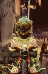 Fototapeta premium Wat Phupalansung July 6 2015: