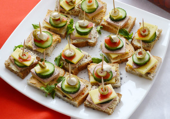 Fototapeta premium Catering food