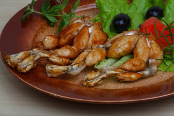 Roasted Frog legs