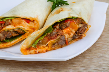 Wrap tortilla
