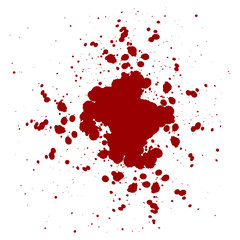 abstract splatter red color background