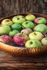 few small apples