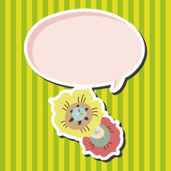 flower theme elements vector,eps
