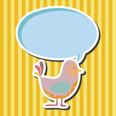 bird cartoon theme elements vector,eps