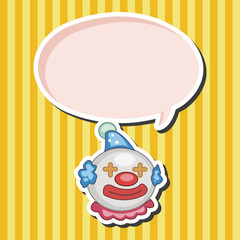 circus clown theme elements vector,eps