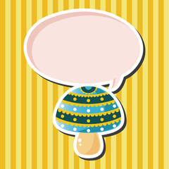 mushroom cartoon theme elements vector,eps