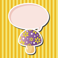 mushroom cartoon theme elements vector,eps