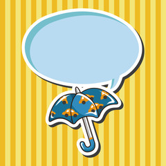 Umbrella theme elements vector,eps