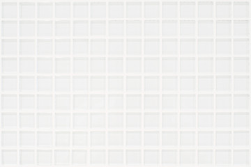 White glassy tile with squares