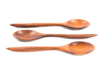 Wooden Spoon Isolated