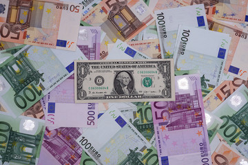 Obraz na płótnie Canvas Background of money