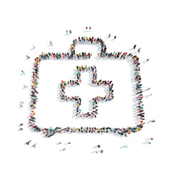  people in the shape of kits.