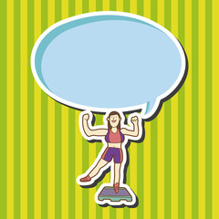 fitness trainer theme elements