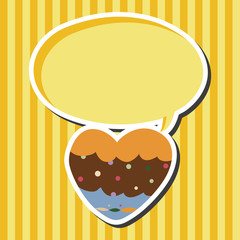 love heart cartoon elements vector,eps