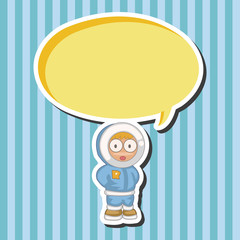 People winter theme elements