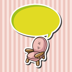 furniture theme chair sofa elements vector,eps