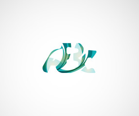 Abc company logo. Vector illustration.