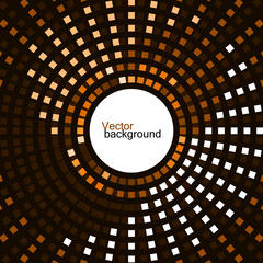 Abstract geometric background. Colorful squares. Vector