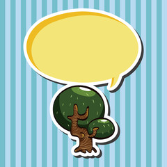 tree theme elements vector,eps