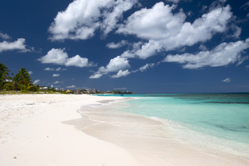 Fototapeta na wymiar Shoal Bay, Anguilla island, Caribbean sea
