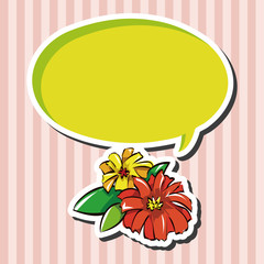 flower theme elements vector,eps