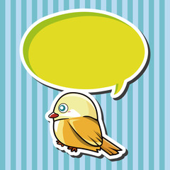 bird cartoon theme elements vector,eps