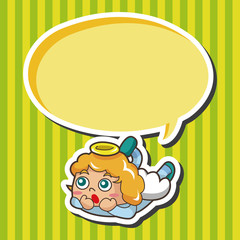 angel theme elements vector,eps