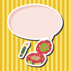 eye liner and eyeshadow theme elements vector,eps