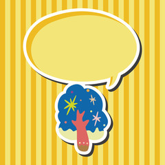 tree theme elements vector,eps