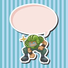 football player theme elements