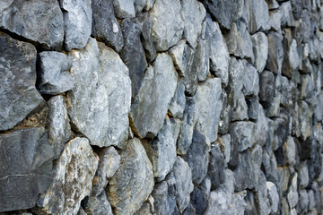 Abstract background of stone wall texture