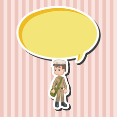 student cartoon theme elements