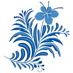 Ornament vintage floral design.