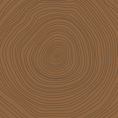 Vector conceptual background with tree-rings.