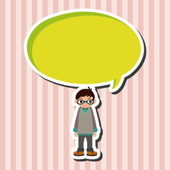 family boy character theme elements