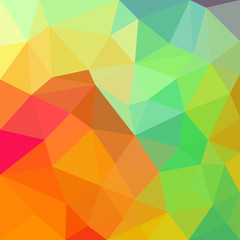 Triangular abstract background