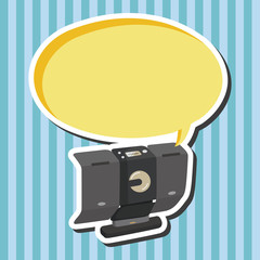 radio theme elements vector,eps
