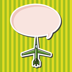 transportation airplane theme elements